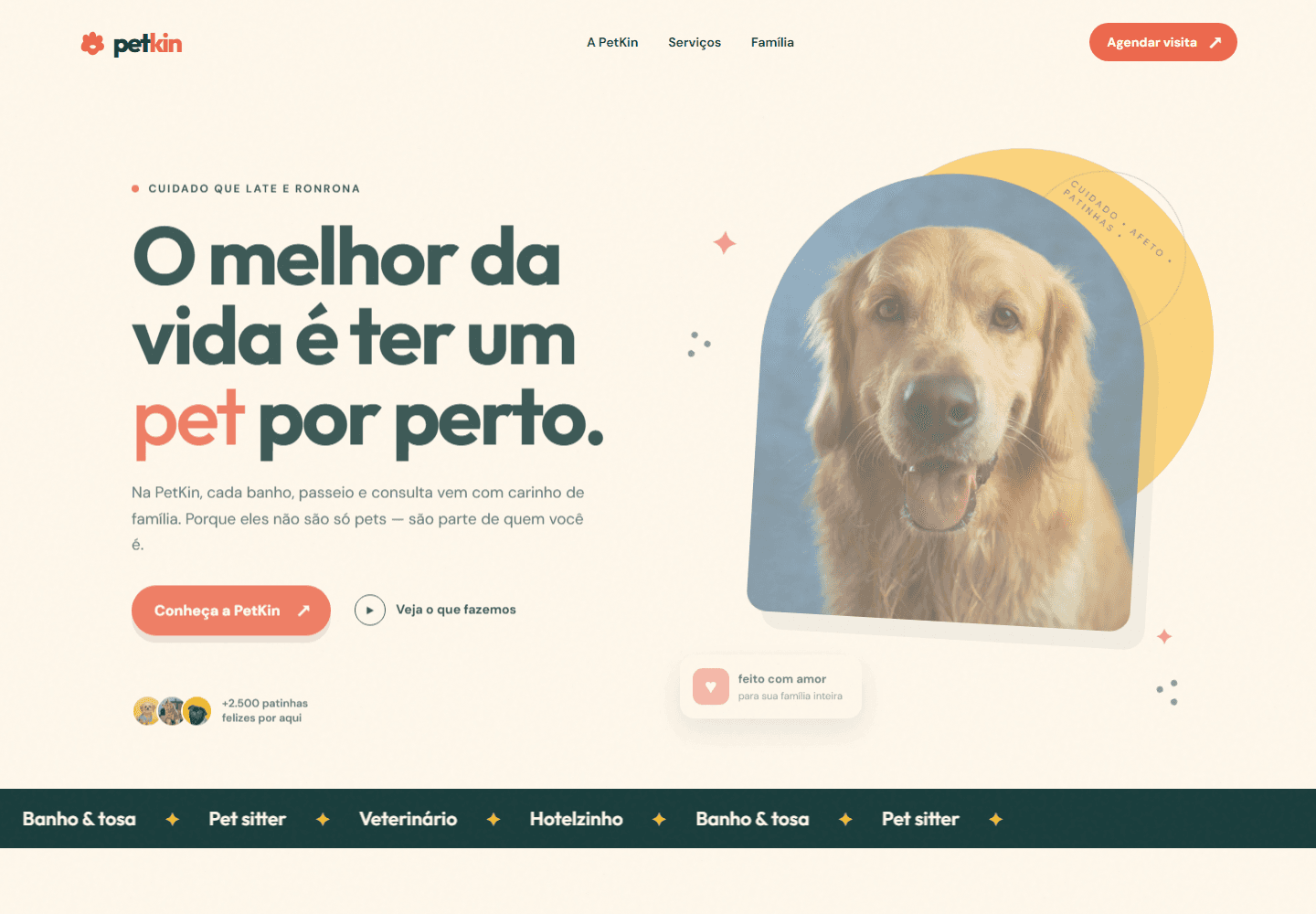 Página criada para PetKin
